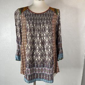 Flying Tomato Sz M Smocked Tunic